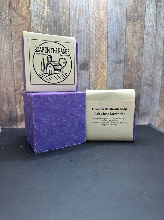 Oakmoss and Lavender Handmade Soap