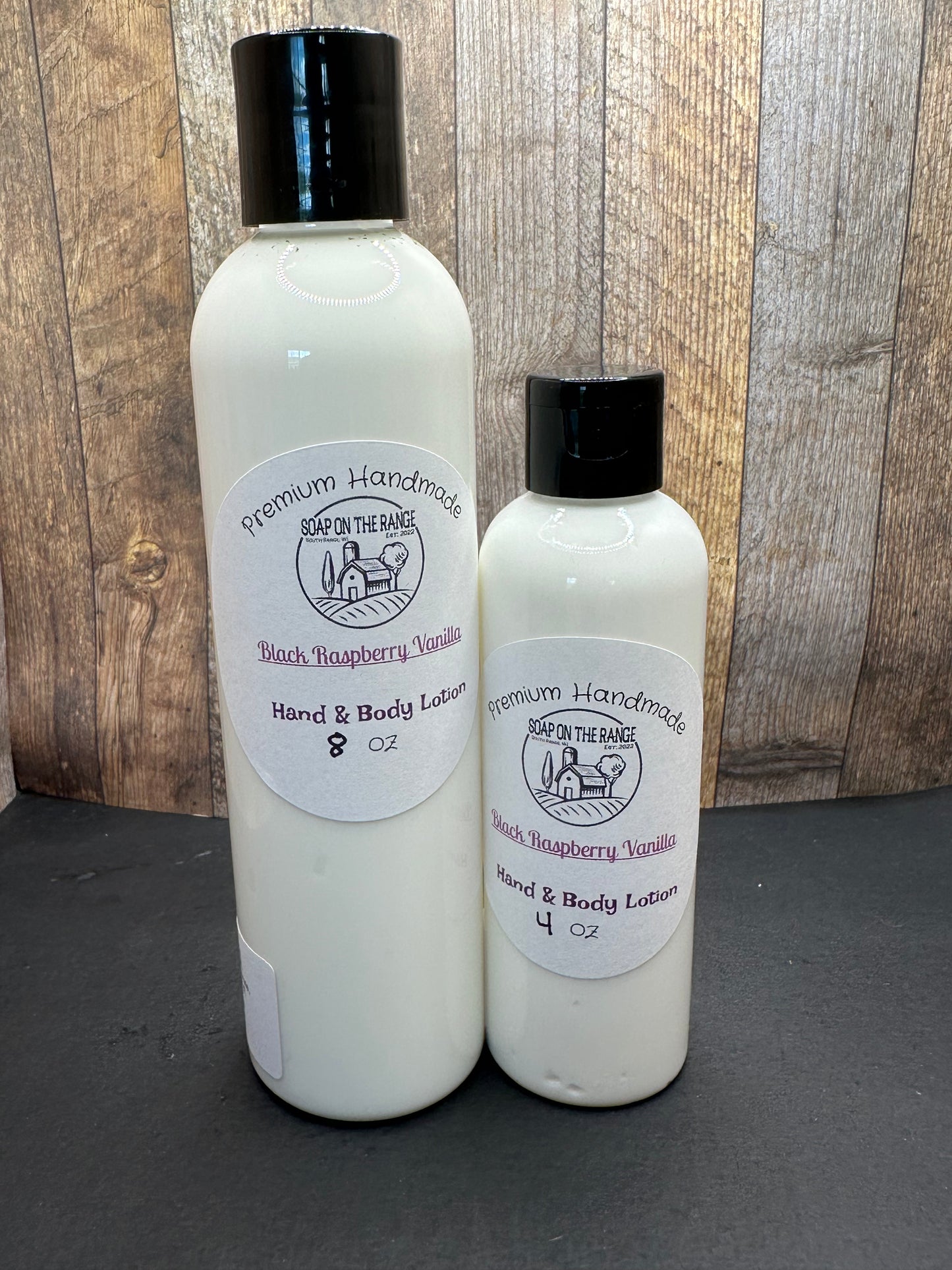 Black Raspberry Vanilla 8 oz Lotion