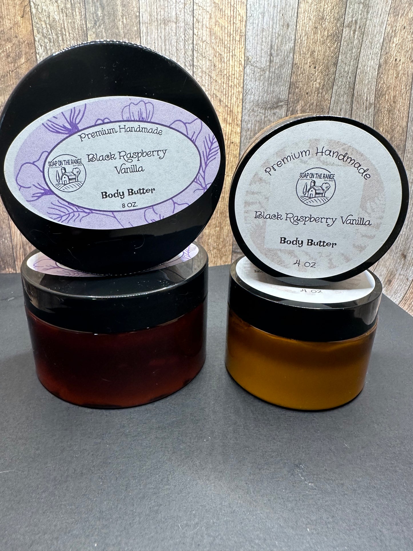 Black Raspberry Vanilla 8 oz Body Butter